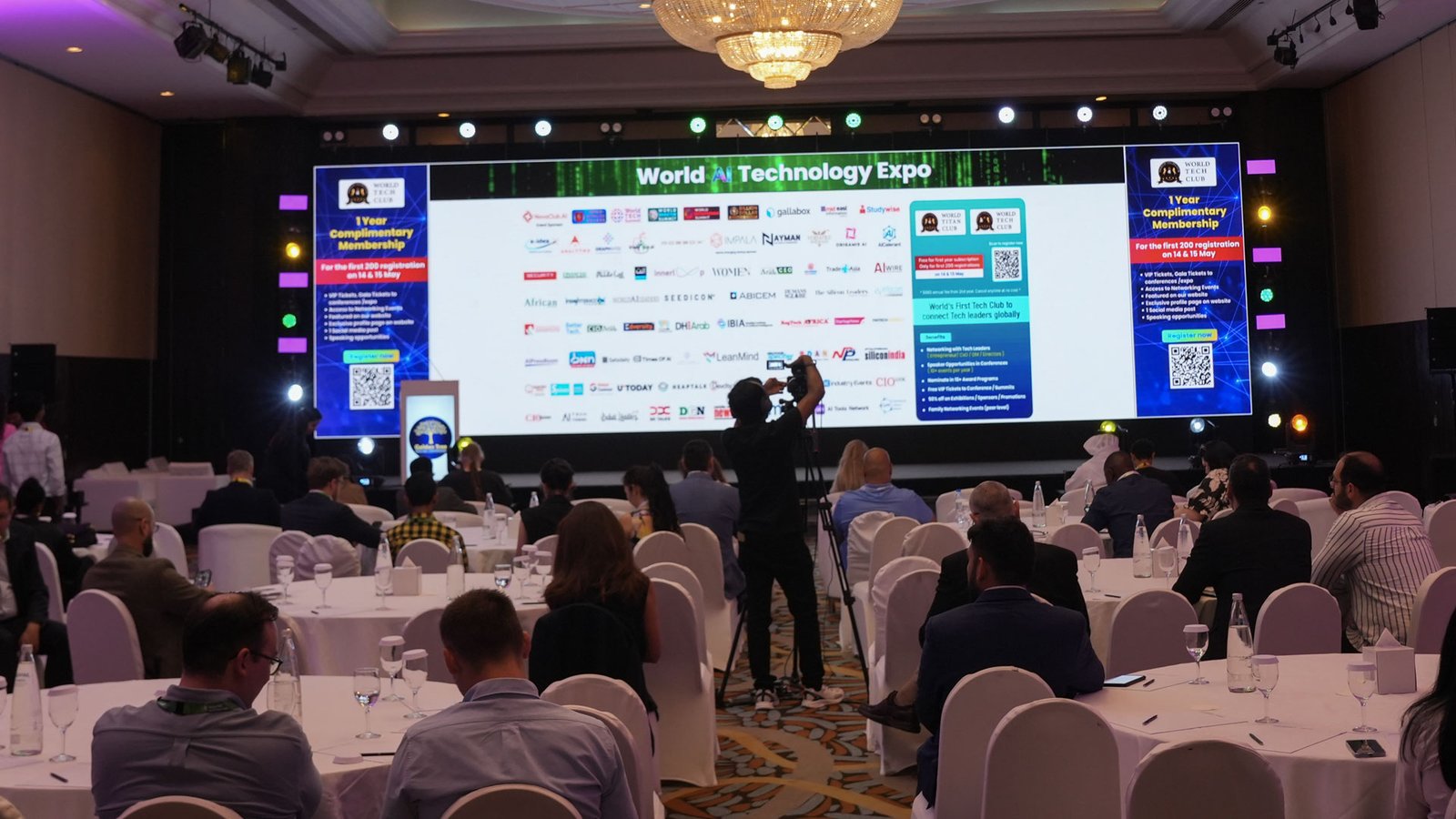 Delegates at World AI Technology Expo Dubai