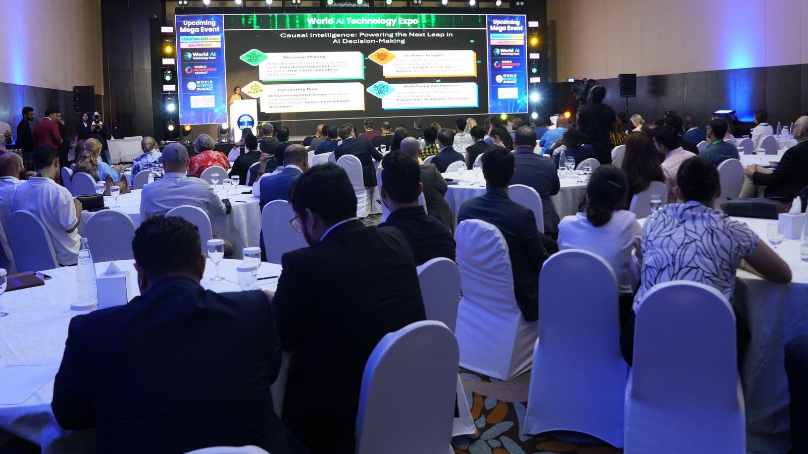 Delegates at World AI Technology Expo Dubai
