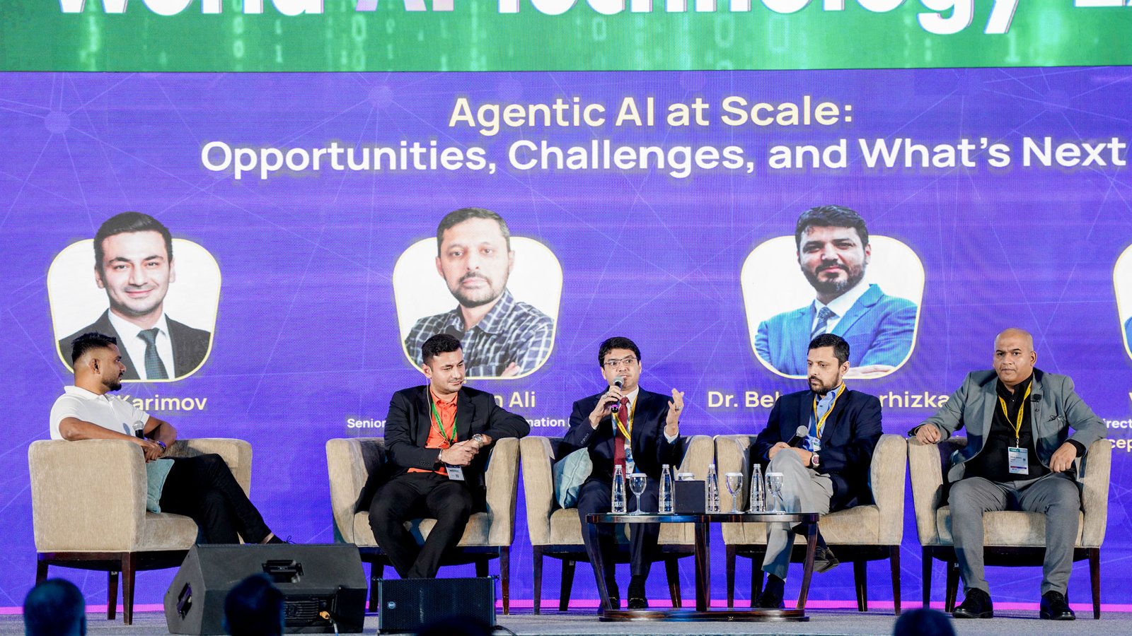 Delegates at World AI Technology Expo Dubai