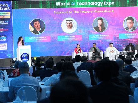 Delegates at World AI Technology Expo Dubai