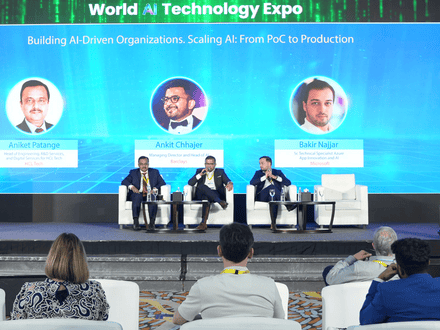 Keynote session at World AI Technology Expo Dubai