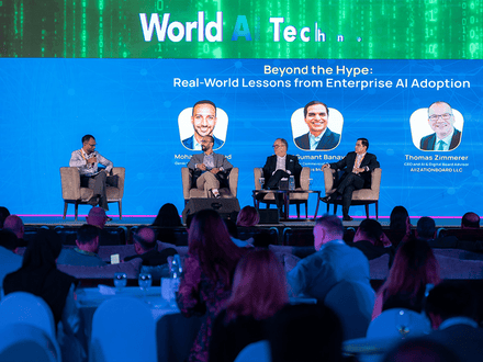 Networking at World AI Technology Expo Dubai